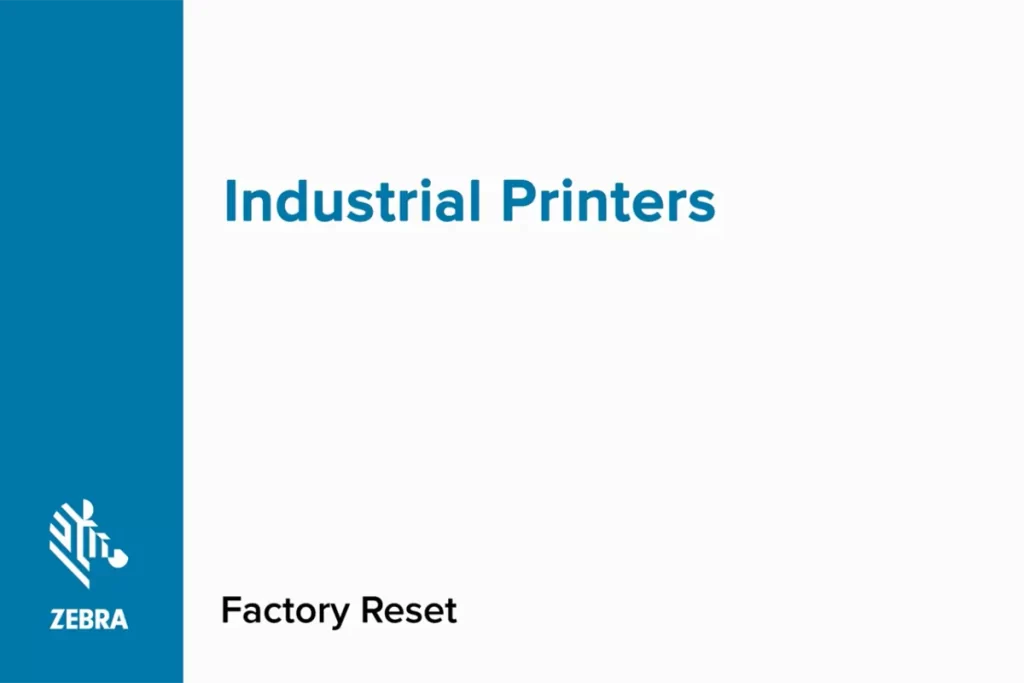 zt411 421 factory reset