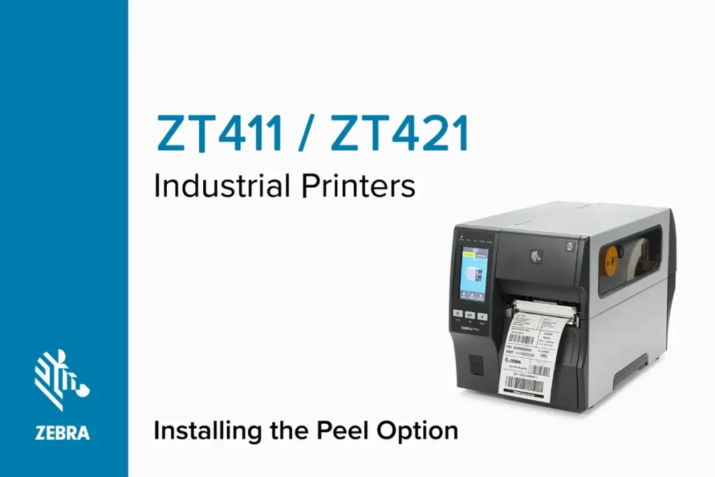 zt411 421 peel option installation